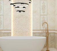 Товар: Керамический бордюр Eurotile (Rus) Rimini 481 12,5х30 см - фото 2 Керамический бордюр Eurotile (Rus) Rimini 481 12,5х30 см — фото 2, Керамическая плитка