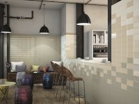 Керамический бордюр Ape Piemonte Moldura Crema 5х15 см — фото 2, Керамическая плитка