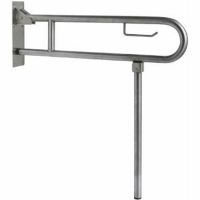 Поручень Nofer 15206.B Глянцевая нержавеющая сталь — фото 1, Поручни для ванной