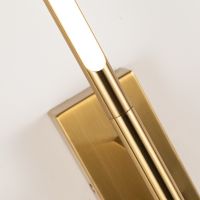 Товар: Настенный светильник Artelamp Lines A2029AP-1PB Белый Полированная медь - фото 2 Настенный светильник Artelamp Lines A2029AP-1PB Белый Полированная медь — фото 2, Светильники