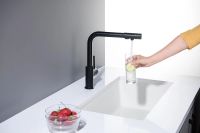 Смеситель для кухни Aquatek Европа AQ1386MB Черный матовый — фото 4, Смесители для кухни