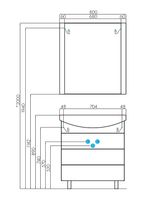 Товар: Тумба под раковину Aquaton Ария 80 Н 1A141301AA010 Белая - фото 5 Тумба под раковину Aquaton Ария 80 Н 1A141301AA010 Белая — фото 5, Тумбы под раковину
