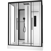 Товар: Душевая кабина Black&White Galaxy G8030 160х85 8030000 с гидромассажем - фото 1 Душевая кабина Black&White Galaxy G8030 160х85 8030000 с гидромассажем — фото 1, Душевые кабины