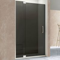 Душевая дверь Vincea Extra 90 VDP-1E8090CG профиль Хром стекло тонированное — фото 1, Распашные душевые двери