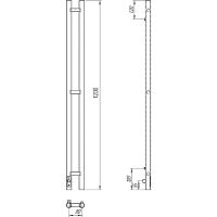 Товар: Электрический полотенцесушитель Laris Прайм Дуэт ЧКЧ 80х1200 L 73207634 Черный муар - фото 10 Электрический полотенцесушитель Laris Прайм Дуэт ЧКЧ 80х1200 L 73207634 Черный муар — фото 10, Электрические полотенцесушители