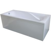 Ванна из искусственного камня Aqua de Marco Mira 179х79 1180WMIR без гидромассажа — фото 1, Ванны из искусственного камня