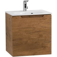 Тумба под раковину BelBagno Etna 50 R ETNA-500-1A-SO-RN-P-R подвесная Rovere Nature — фото 2, Тумбы под раковину