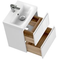 Товар: Тумба под раковину Cersanit Moduo Slim 50 64124 подвесная Белая - фото 5 Тумба под раковину Cersanit Moduo Slim 50 64124 подвесная Белая — фото 5, Мебель для ванной