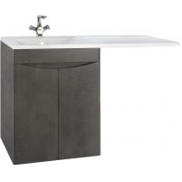 Тумба под раковину Bellezza Олиссия 120 4639419240422 Серая — фото 1, Тумбы под раковину