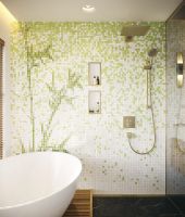 Смеситель для душа Hansgrohe ShowerSelect 15763140 с термостатом Шлифованная бронза — фото 3, Смеситель для душа