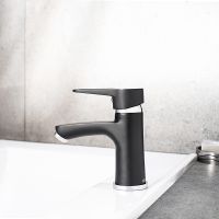 Смеситель для раковины Ростовская Мануфактура Сантехники SL77BL-001F Черный — фото 3, Смесители