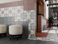 Керамогранит Equipe Art Nouveau Capitol Grey 24413 20х20 см — фото 6, Керамическая плитка