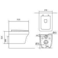 Товар: Комплект унитаза с инсталляцией Aquatek Set Aquatek Амадео-009 4в1 с сиденьем Микролифт и Белой клавишей смыва - фото 16 Комплект унитаза с инсталляцией Aquatek Set Aquatek Амадео-009 4в1 с сиденьем Микролифт и Белой клавишей смыва — фото 16, Комплекты унитаз + инсталляция