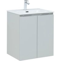 Товар: Тумба под раковину Aquanet Алвита New 60 277524 подвесная Серая матовая - фото 1 Тумба под раковину Aquanet Алвита New 60 277524 подвесная Серая матовая — фото 1, Тумбы под раковину