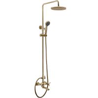 Душевая система Kaiser Trio 57188Br Бронза — фото 1, Душевое оборудование. Душевая программа