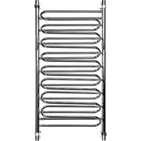 Водяной полотенцесушитель Ника Curve ЛZ (г) 100x50 Хром — фото 1, Водяные полотенцесушители