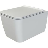 Унитаз Boheme Zen 967-SET-MW подвесной Белый матовый с сиденьем Микролифт — фото 1, Унитазы