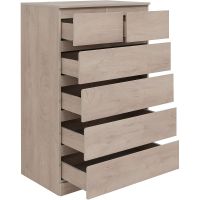 Комод Aquanet Сканди 80 302545 Дуб эдгрейн — фото 3, Комоды и тумбы для ванной комнаты