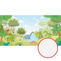 Фреска детская Ortograf Little Friends 34361 Фактура бархат FX Флизелин (6*3) Разноцветный, Животные арт-34361 (бархат FX) — фото 1, Фрески