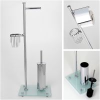 Товар: Напольная стойка WasserKRAFT K-1264 Хром - фото 2 Напольная стойка WasserKRAFT K-1264 Хром — фото 2, Стойки - набор держателей