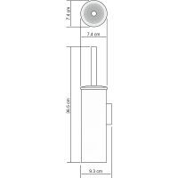 Ершик для унитаза WasserKRAFT K-1087W Белый — фото 2, Ершики для унитаза