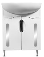 Тумба под раковину Stella Polar Сильва 60 SP-00000203 Белая — фото 2, Тумбы под раковину