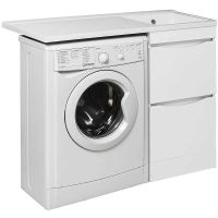 Товар: Тумба под раковину Runo Орион 105 00-00000145 Белая - фото 2 Тумба под раковину Runo Орион 105 00-00000145 Белая — фото 2, Тумбы под раковину