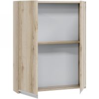 Подвесной шкаф СанТа Уран 60 700391 Дуб австрийский — фото 2, Шкафы для ванной