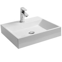 Раковина Ravak Natural 50 XJO01250000 Белая — фото 1, Раковины встраиваемые сверху