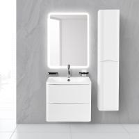 Тумба под раковину BelBagno 70 ACQUA-700-2C-SO-BL подвесная Bianco Lucido — фото 8, Тумбы под раковину