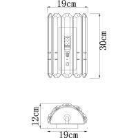 Товар: Настенный светильник Divinare Tenerife 7136/18 AP-1 Прозрачный Бронза - фото 4 Настенный светильник Divinare Tenerife 7136/18 AP-1 Прозрачный Бронза — фото 4, Светильники