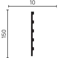 Панель стеновая Decor-Dizayn DD901 (3m) 3000x150x10 мм — фото 4, Панели