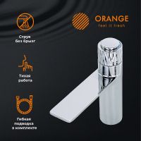 Товар: Смеситель для раковины Orange Push Хром арт-M01-021cr - фото 3 Смеситель для раковины Orange Push Хром арт-M01-021cr — фото 3, Смесители для раковины