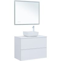 Товар: Тумба под раковину Aquanet Арт 90 313256 подвесная Белая матовая - фото 13 Тумба под раковину Aquanet Арт 90 313256 подвесная Белая матовая — фото 13, Мебель для ванной