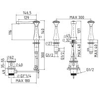 Товар: Смеситель для раковины Migliore Opera 19044 Хром - фото 3 Смеситель для раковины Migliore Opera 19044 Хром — фото 3, Смесители