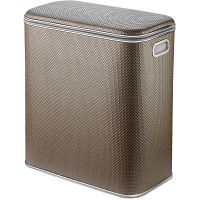 Товар: Корзина для белья Geralis RBH-M Ромб Бежевая темная, кант Хром, малая - фото 1 Корзина для белья Geralis RBH-M Ромб Бежевая темная, кант Хром, малая — фото 1, Корзины для белья