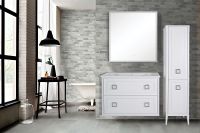 Зеркало ASB-Woodline Марика 85 12221 с подсветкой с сенсорным выключателем — фото 3, Мебель для ванной