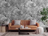 Обои Wiganford by Solo Crystal Ice AK2068 Винил на флизелине (1,06*10,05) Серый/Серебряный, Мрамор — фото 3, Обои для стен