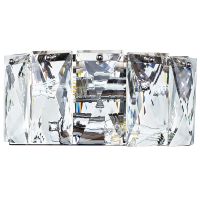 Настенный светильник Divinare Chara 3508/02 AP-2 Прозрачный Хром — фото 1, Светильники