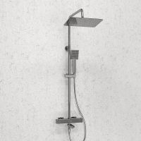 Товар: Душевая система WasserKRAFT с термостатом Хром арт-A199.069.141.010.CH Thermo - фото 6 Душевая система WasserKRAFT с термостатом Хром арт-A199.069.141.010.CH Thermo — фото 6, Душевые стойки