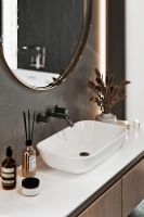 Раковина-чаша Sanita Luxe Infinity 60 WB.CT/Infinity/60-N/WHT.G/S1 Белая — фото 2, Раковины накладные