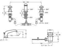 Смеситель для раковины Jacob Delafon Cleo 1889 Хром арт-E24306-CP — фото 5, Смесители для раковины
