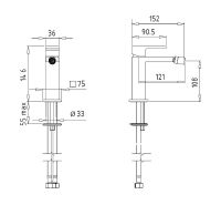 Товар: Смеситель для биде Migliore Kvant Gold 25398 Золото - фото 2 Смеситель для биде Migliore Kvant Gold 25398 Золото — фото 2, Смесители