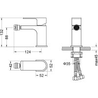 Товар: Смеситель для биде Aquatek Лира AQ1418MB Черный матовый - фото 6 Смеситель для биде Aquatek Лира AQ1418MB Черный матовый — фото 6, Смесители для биде