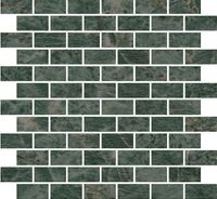 Керамическая мозаика Kerama Marazzi Эвора мозаичный зеленый глянцевый MM13123 30х32 см — фото 1, Мозаика