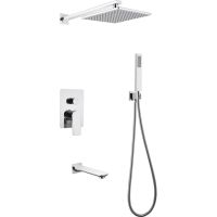 Товар: Душевая система Abber Weiss Insel AF8017 Хром - фото 1 Душевая система Abber Weiss Insel AF8017 Хром — фото 1, Встраиваемые душевые комплекты