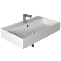 Раковина Simas Agile 91 AG91 bi*1 Белая — фото 1, Раковины подвесные