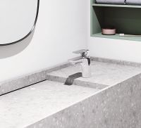 Смеситель для раковины Kludi Ameo XL 410260575 Хром — фото 2, Смесители