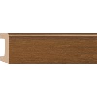 Плинтус Decomaster D234-85 2400x58x16 мм — фото 1, Плинтуса напольные