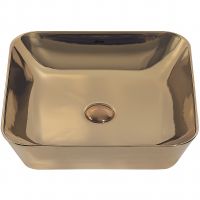 Раковина-чаша Abber Rechteck 43 AC2205GG Золото — фото 2, Раковины